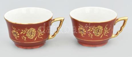 Zsolnay manófüles mokkás készlet. Hatszemélyes, tejkiöntő nélkül. Kézzel festett, jelzett, minimális...