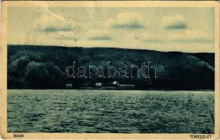 1932 Bánk, Tó részlet (fa)