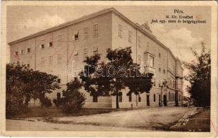 1928 Pécs, M. kir. Erzsébet Tudományegyetem, szem és belgyógyászat (fa)