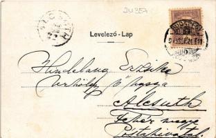 1900 Budapest VI. Andrássy út. Kunstanstalt Stephan Tietze (fl)