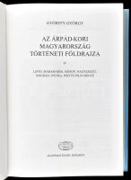 Györffy György: Az Árpád-kori Magyarország történeti földrajza I-IV. kötet. köt. Bp., 1987-1998., Ak...