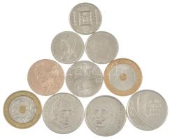 Franciaország 1982. 10Fr + 1988. 1Fr + 1989. 5Fr + 1992. 1Fr-20Fr (3xklf) + 1993. 2Fr + 1994. 5-20Fr...