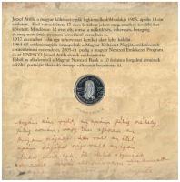 2005. 1Ft-100Ft (7xklf) forgalmi sor szettben + 2005. 10Ft "József Attila", a belső tok ra...