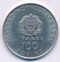 1980. 100Ft Ni "Szovjet-magyar közös űrrepülés" T:AU Adamo EM61