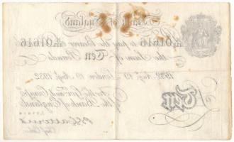 Nagy-Britannia 1937. 10P a második világháborús "Bernhard művelet" hamis bankjegye "K...