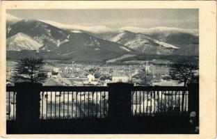 Turócszentmárton, Turciansky Svaty Martin, Martin; Pohlad na Martin od Slov. nár. múzea (felszíni sérülés / surface damage)