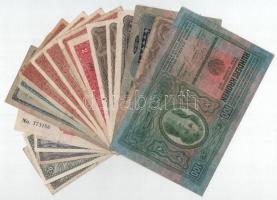 1912. 100K piros "MAGYARORSZÁG" felülbélyegzéssel + 1913. 20K olvashatatlan felülbélyegzés...