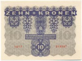 Ausztria 1922. 10K T:UNC 
Austria 1922. 10 Corona C:UNC