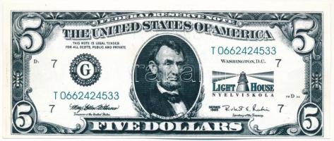 1999. "Light House Nyelviskola" reklámpénz C:AU