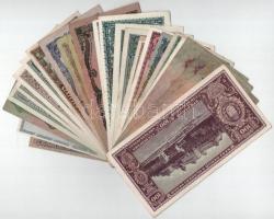 29db-os vegyes Pengő bankjegytétel T:vegyes, közte szép papír