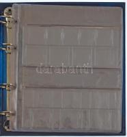 "Az Új Tagországok Érem Albuma 2004" gyűrűs érmetartó album 5db berakólappal, különböző mé...