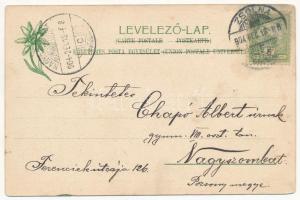 1904 Óváralja, Nezbudská Lúcka, Óvár, Stary Hrad; vár romladék a Vágnál a Strecsnói hegyszorosban. K...