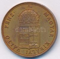 1848KB 1Kr Cu "1998-as jubileumi" utánveret (restrike) T:AU,XF