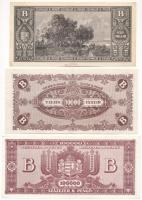 1946. 10.000BP + 100.000BP + 1.000.000BP T:VF,F folt