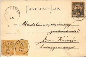 1904 Vágváralja, Vág-Podhragy, Povazské Podhradie (Vágbeszterce, Povazská Bystrica); Podrágyvár, tem...