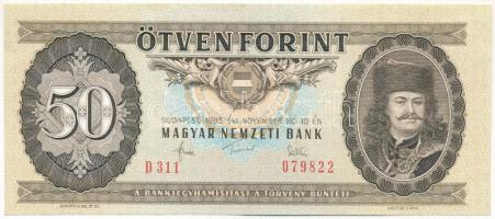 1983. 50Ft "D 311 079822" T:F szép papír Adamo F23