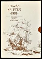 Greguss György: Utazás Keleten 1881. Ő Felsége "Zrínyi" korvettjén. Készítette: - - cs. k. had. teng. apród. Előszóval és jegyzetekkel ellátta: Csonkaréti Károly. [Bp., 1989], Optimum. A kézzel írt és illusztrált eredeti facsimile kiadása, kísérőfüzettel. Kiadói aranyozott műbőr-kötés és papírkötés, kissé sérült kiadói kartontokban.