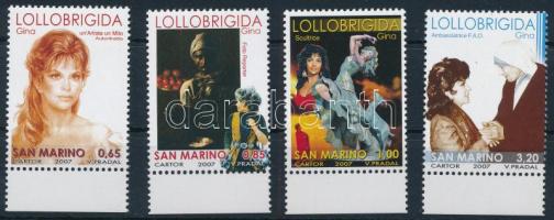 Gina Lollobrigida margin set, Gina Lollobrigida ívszéli sor