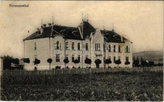 1914 Rimaszombat, Rimavská Sobota; M. kir. gimnázium. Ifj. Rábely Miklós kiadása / grammar school (fl)