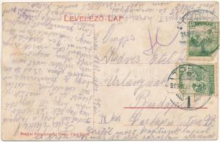 1918 Újtátrafüred, Neu-Schmecks, Novy Smokovec (Magas-Tátra, Vysoké Tatry); Földes-féle Margit Creme...