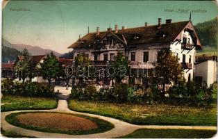 1911 Fenyőháza, Lubochna; Fátra szálloda / hotel (fl)