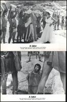 cca 1980 ,,A lator" című olasz francia film jelenetei és szereplői, 12 db produkciós filmfotó n...