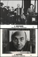 cca 1971 ,,A börtönőr" című csehszlovák filmdráma jelenetei és szereplői, 7 db vintage produkci...