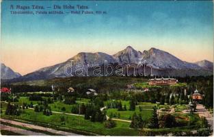 Tátralomnic, Tatranská Lomnica (Magas-Tátra, Vysoké Tatry); Palota szálloda / Hotel Palace