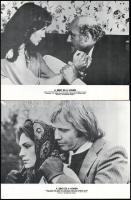 cca 1976 ,,A bíró és a hóhér" című NSZK film jelenetei és szereplői, 6 db produkciós filmfotó n...