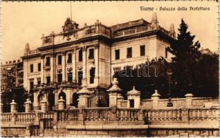 Fiume, Rijeka; Palazzo della Prefettura