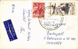 1958 Leszno, Lissa; Szybowcowe Mistrzostwa Swiata / 
World Gliding Championships, photo. So. Stpl (...