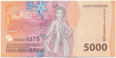 Indonézia 2022. 5000R T:UNC
Indonesia 2022. 5000 Rupiah C:UNC