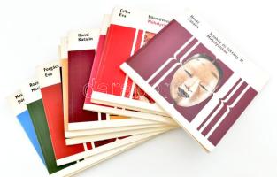 Műhelytitkok sorozat 12 kötete: Borművesség, A restaurálás, Metszés és nyomtatás, Színház és látvány I-II., stb. Bp., 1970-1983, Corvina. Kiadói papírkötés, vegyes állapotban.