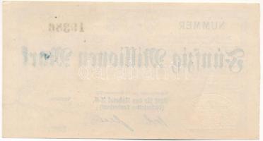 Németország / Weimari Köztársaság / Birkenfeld 1923. 50.000.000M T:XF
Germany / Weimar Republic / B...