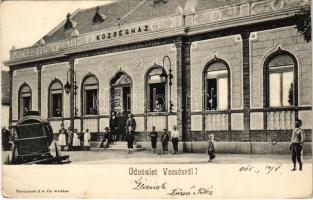 1905 Vecsés, Községház. Herbacsek H. és fia kiadása (Rb)