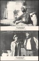 cca 1982 ,,Prof. Kuruzsló" című lengyel filmdráma jelenetei és szereplői, 10 db produkciós film...