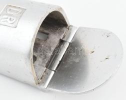 Német Vasúttársaság alumínium vasúti hamutartó, jelzéssel, m: 7,5cm