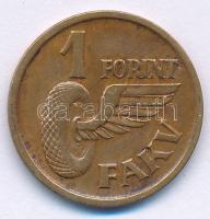 1946-1968. 1Ft "FAKV / Fővárosi Autóbusz Községi Vállalat" Cu közlekedési bárca T:AU