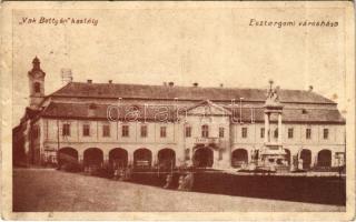 1935 Esztergom, Városháza, Vak Bottyán kastély. M. kir. "Vak Bottyán" 3. honv. kp. zlj. (lyukak / pinholes)
