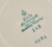 Bavaria pralinékínáló szett, aranyozott, jelzéssel, d: 19,5 cm