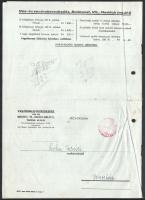 cca 1945 Vass Ede Vasárunagykeeskedése reklám árjegyzék 12p