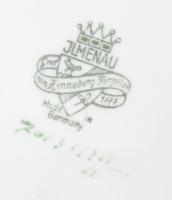 Ilmenau porcelán bonbonniere. Matricás, jelzett, hibátlan 16x12