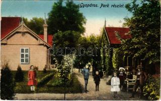 1926 Gyopáros (Orosháza),park részlet (EB)