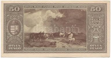 1945. 50P T:F szép papír, de kopott szélek Adamo P15