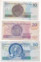 Lengyelország 1994. 10Zl + 20Zl + 50Zl T:F
Poland 1994. 10 Zlotych + 20 Zlotych + 50 Zlotych C:F