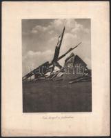 cca 1916 Az Érdekes újság harctéri képei 5 db nagy méretű nyomat 36x29 cm Szakadásokkal