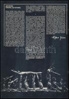 4 db fotóművészeti katalógus: Juan Gyenes, Vigadó Galéria, 1986. + Szerelmem tánc! Eifert János fotó...