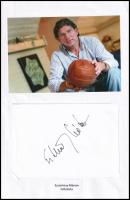 Esterházy Márton, Kű Lajos és Nagy Ádám labdarúgó aláírása