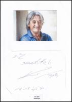 Esterházy Márton, Kű Lajos és Nagy Ádám labdarúgó aláírása