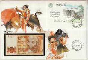 Kis bankjegyes-bélyeges boríték gyűjtemény, 27db, egész világ, benne jobbakkal, 1db magyarral, bélye...